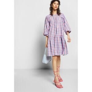Selected Femme Blaire Check Mini Dress